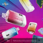 SP2S 9000口拋棄式電子煙，智能螢幕顯示，13mL大容量，可充電設計