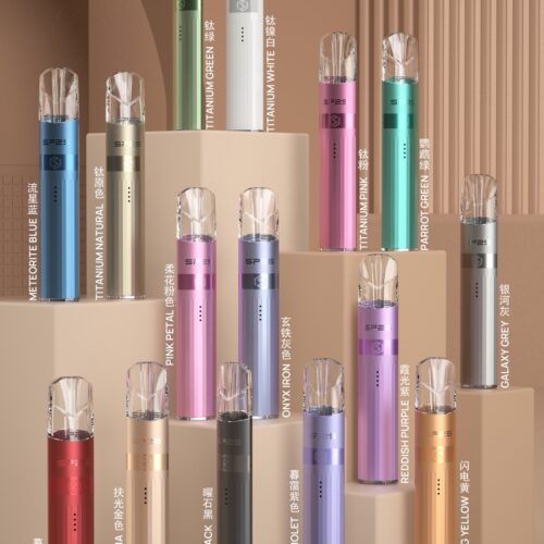 SP2S鈦色電子煙主機，雙檔調節設計